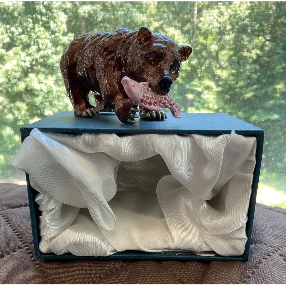 Decorative Bear Trinket Box
